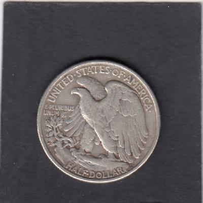 Beschrijving: 1/2 Dollar  LIBERTY